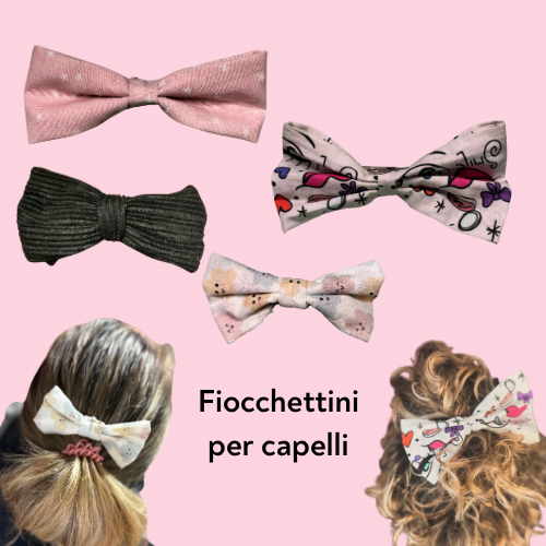 Fiocchettini per capelli